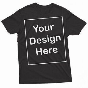 Personalized Custom T-Shirt with Your Image for Men Women and Kids Customize Tee